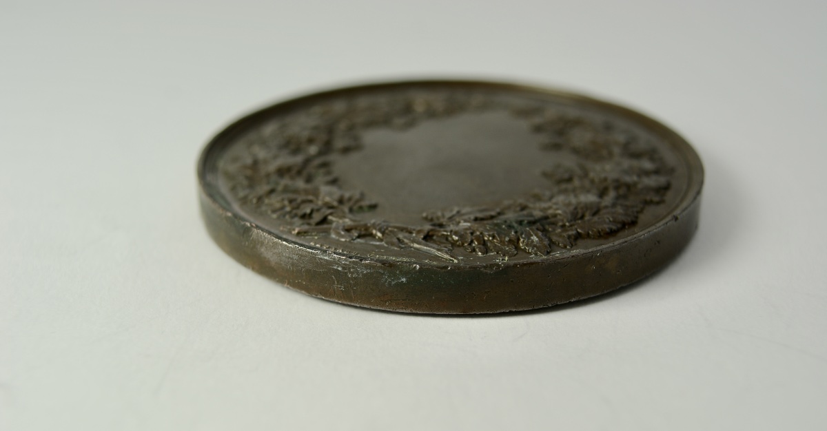 Bronze Medal, United Kingdom Circa 1862-photo-3