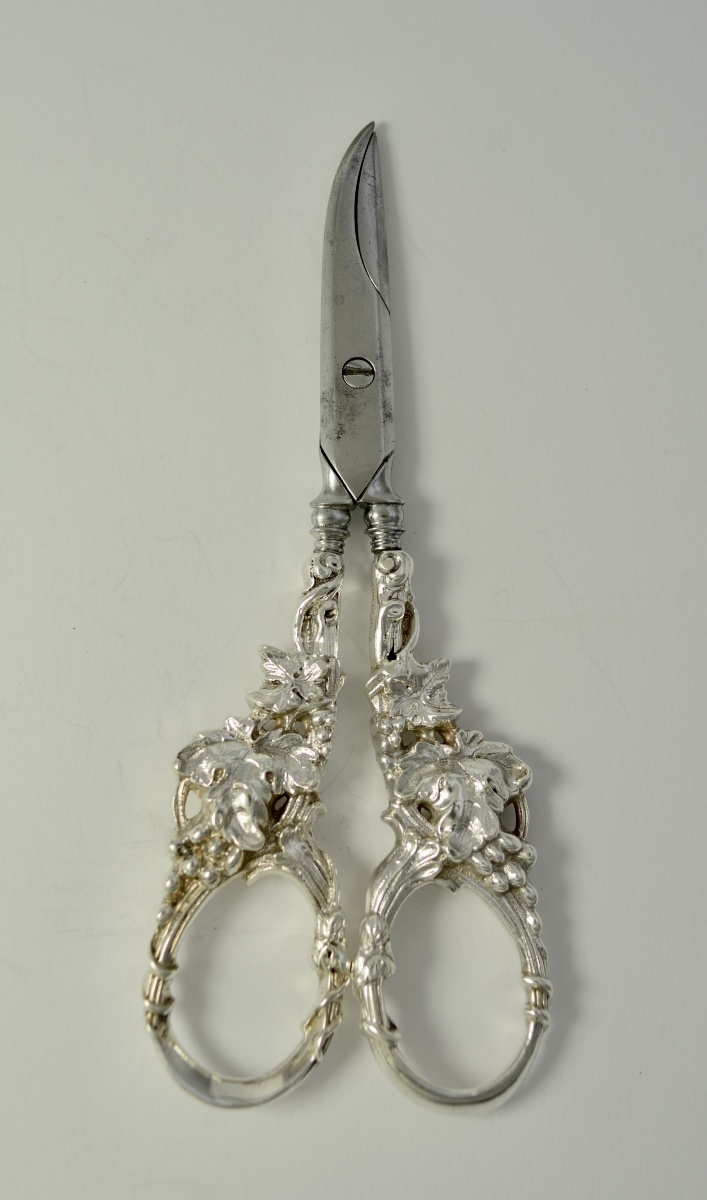 Silver And Metal Grape Chisel. XIXe-photo-3