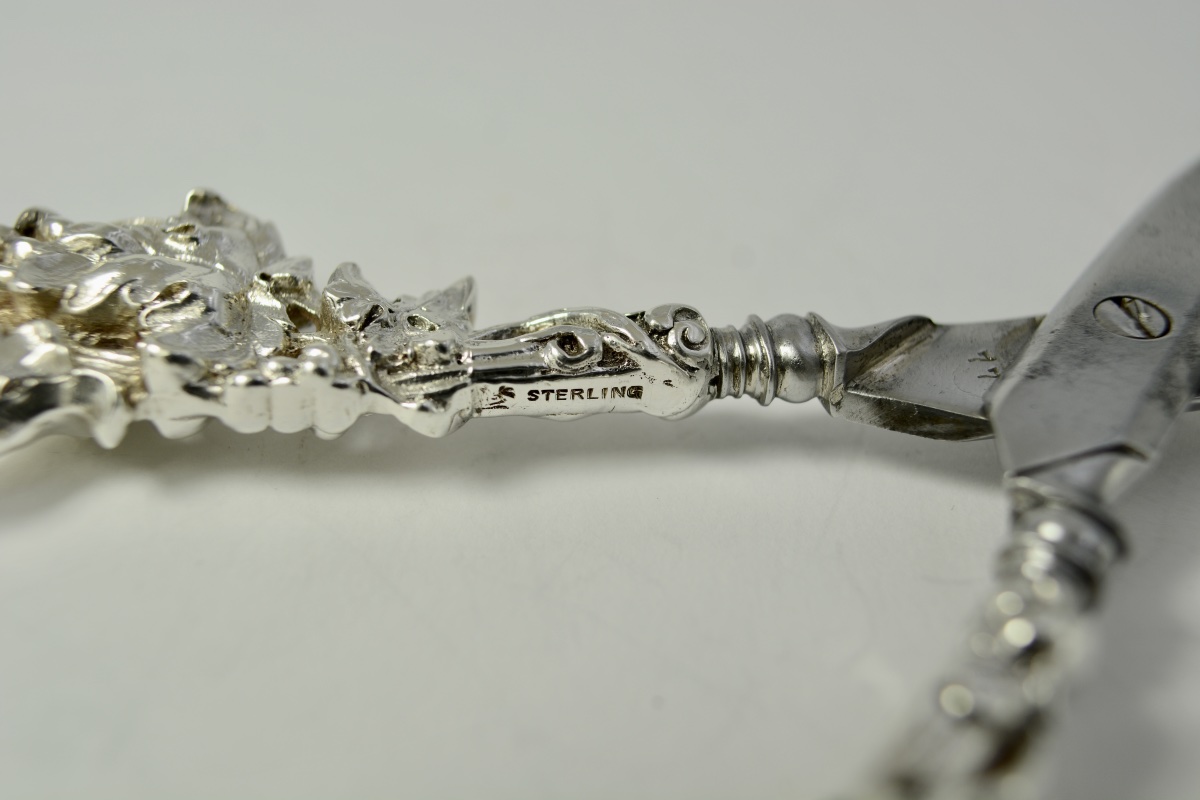 Silver And Metal Grape Chisel. XIXe-photo-2