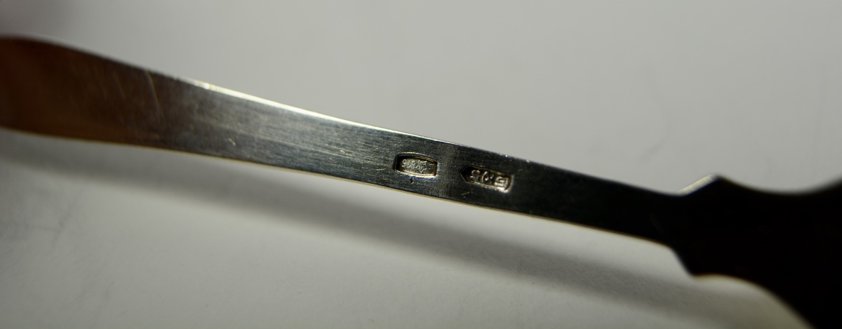 Russia 20th Century . Silver Lemon Fork-photo-4