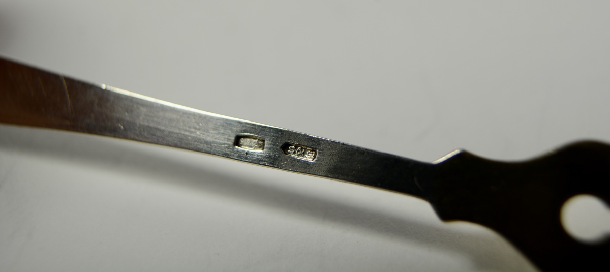 Russia 20th Century . Silver Lemon Fork-photo-2