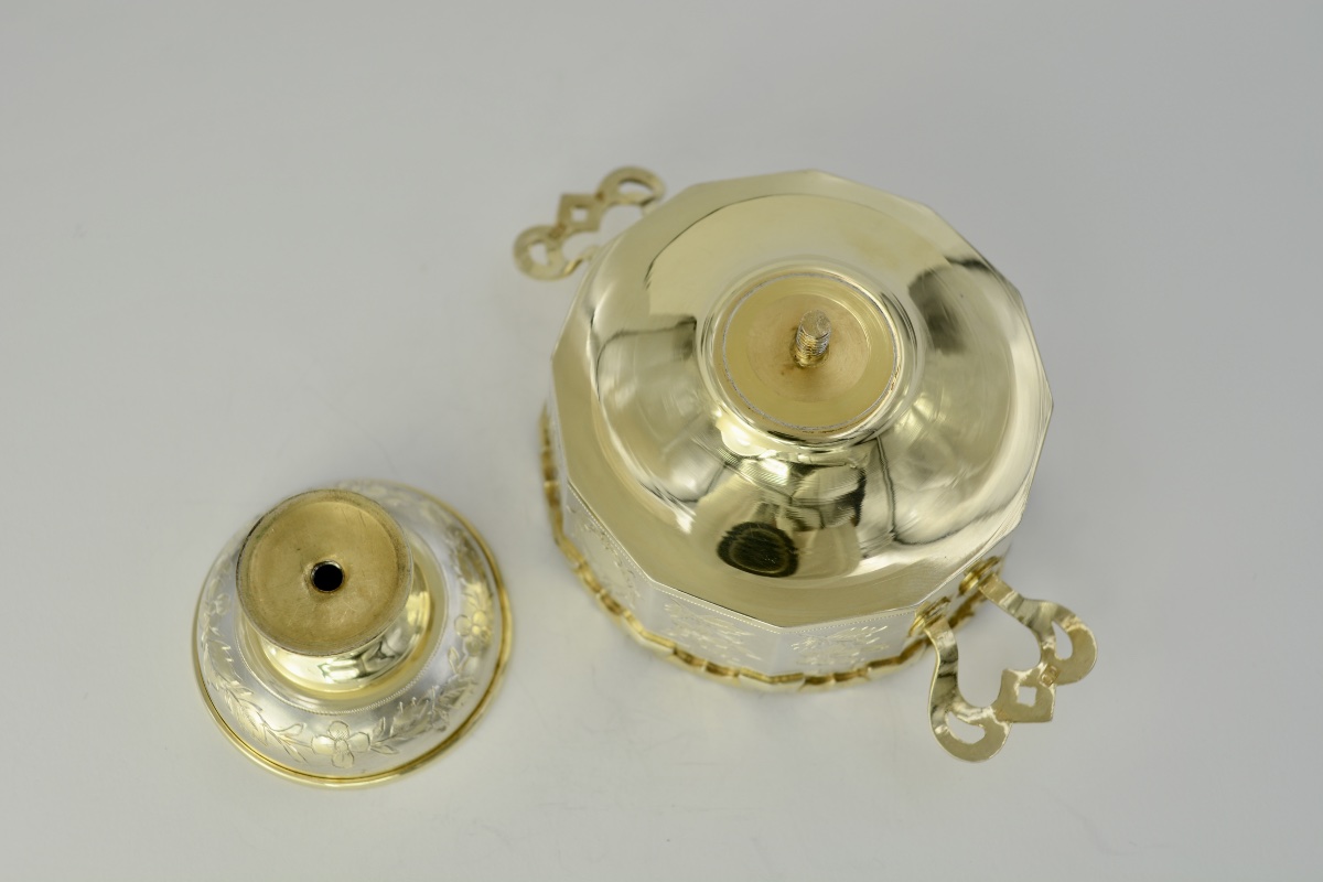 19th-century Russia. Gilded Silver Cup. -photo-6
