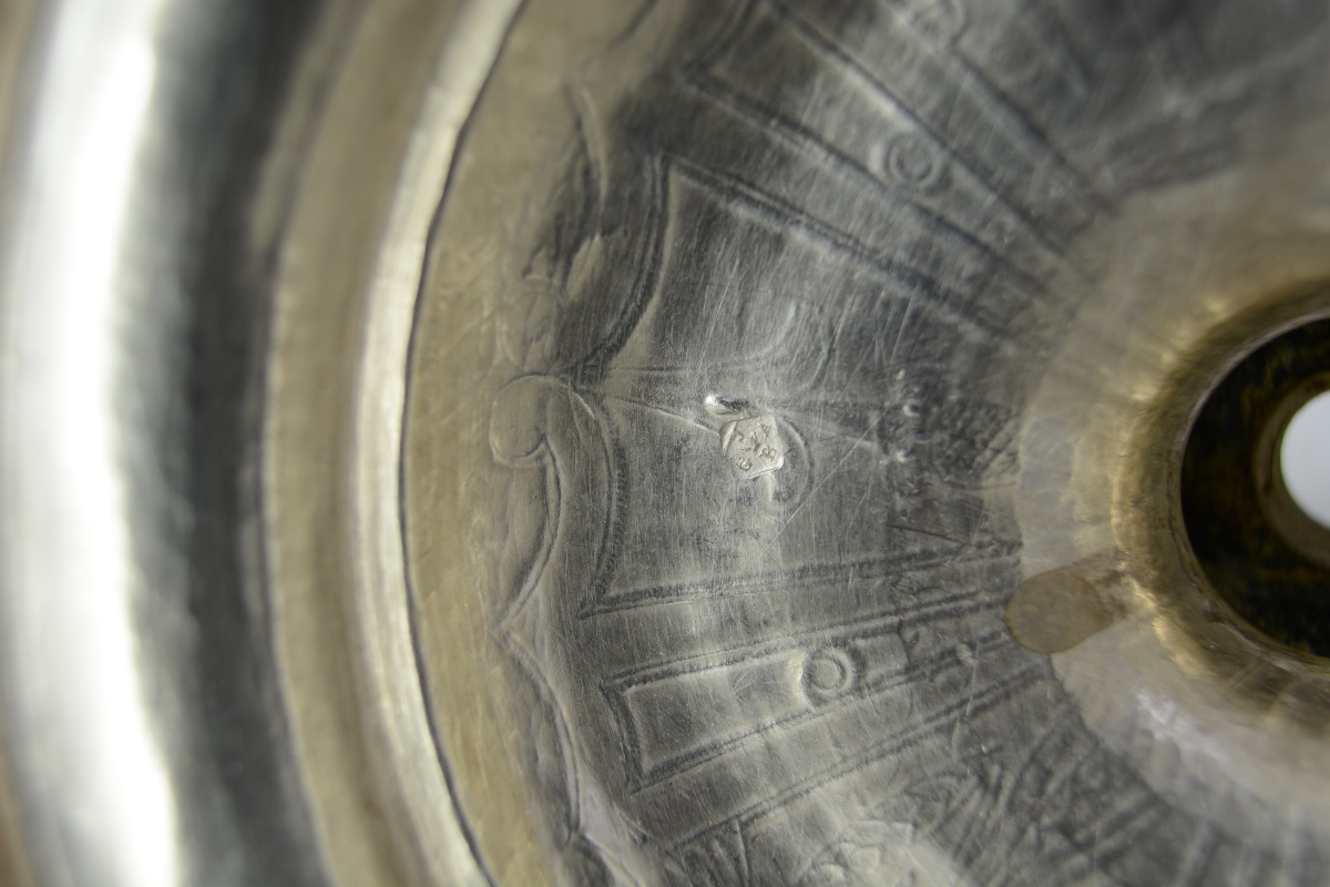 Silver Chalice And Paten, France, 19th Century. -photo-7