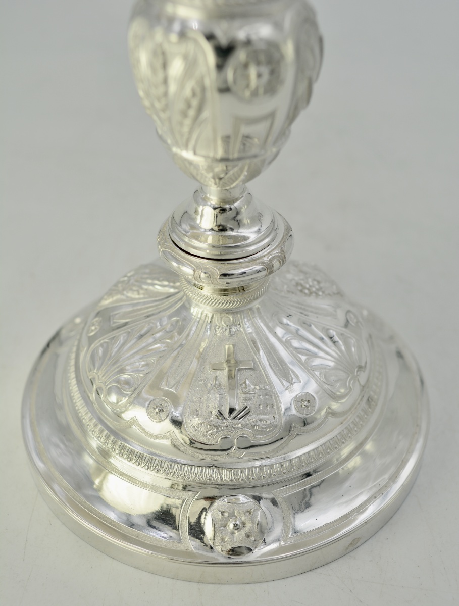Calice, patene , coffre, argent, FRANCE VERS 1831-photo-4