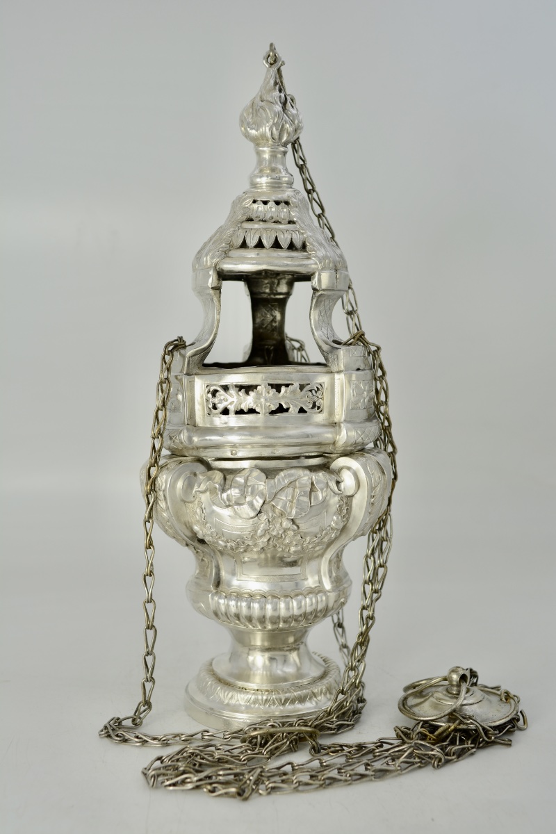 Silver Censer, France, Ca. 1853, By Joseph Favier -photo-2