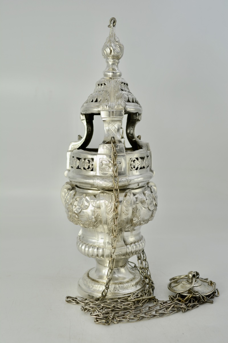 Silver Censer, France, Ca. 1853, By Joseph Favier -photo-3