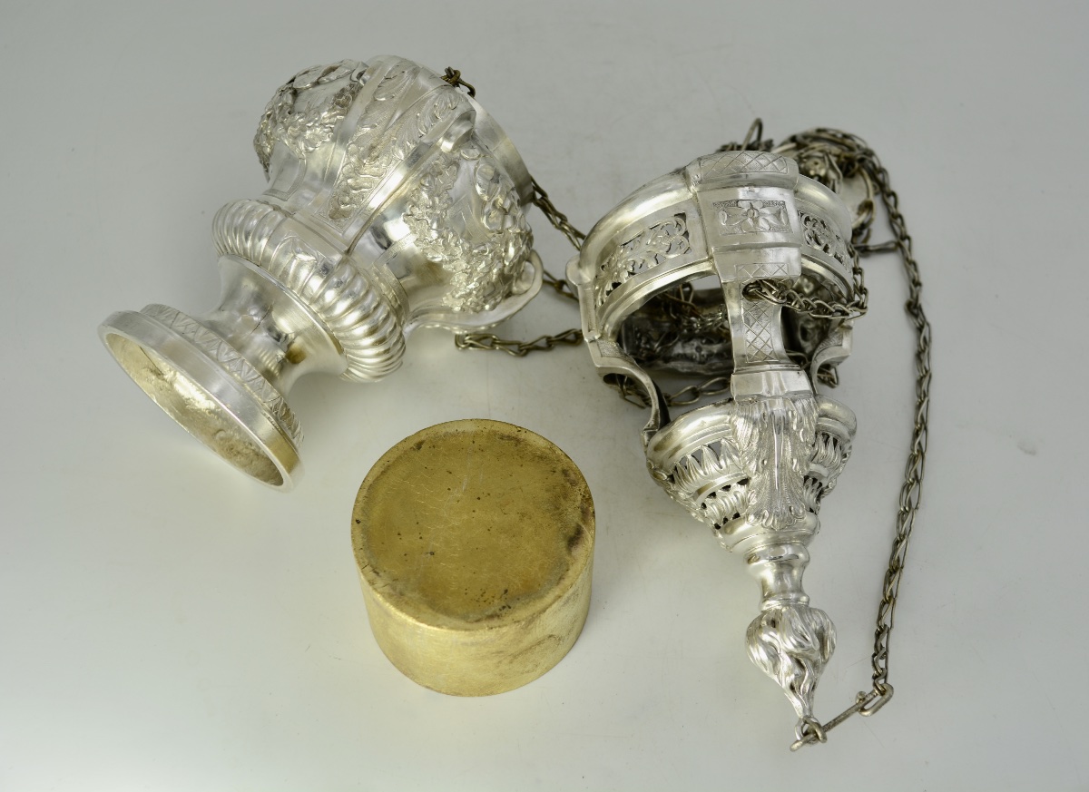 Silver Censer, France, Ca. 1853, By Joseph Favier -photo-5