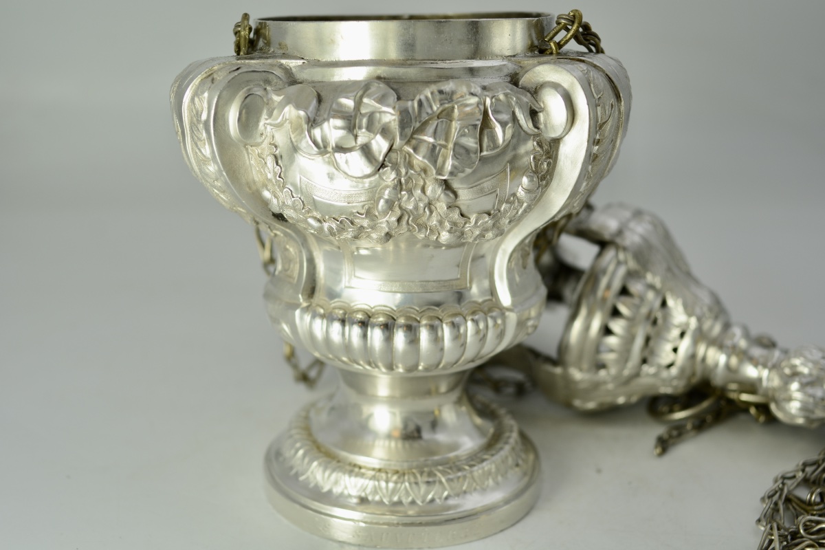 Silver Censer, France, Ca. 1853, By Joseph Favier -photo-7