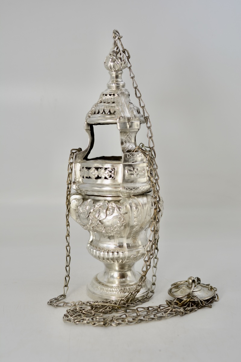 Silver Censer, France, Ca. 1853, By Joseph Favier 