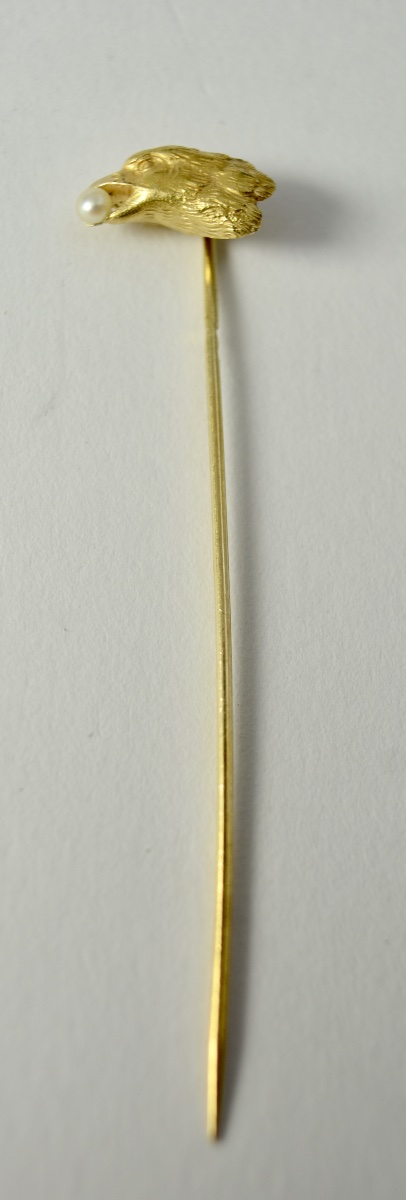 Gold Brooch, France, Late 19th Century. -photo-2