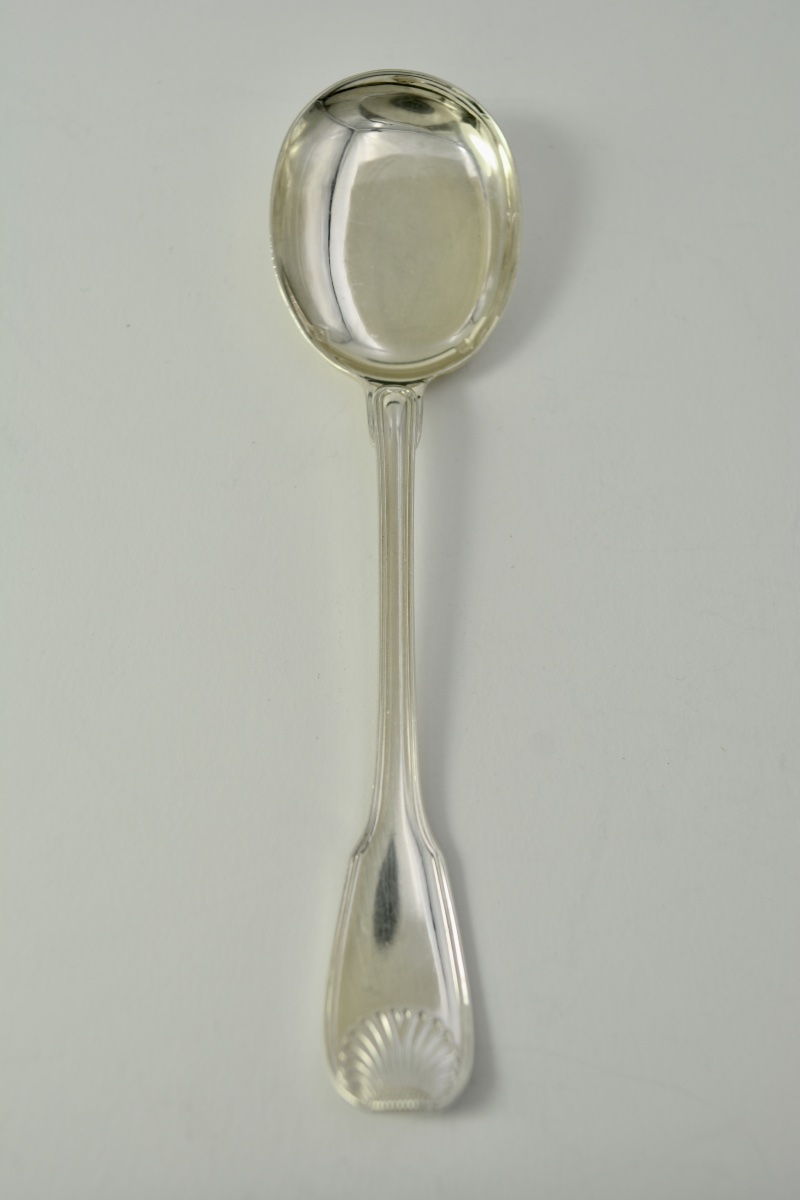 Cuillere à glace en argent France vers 1900-photo-3