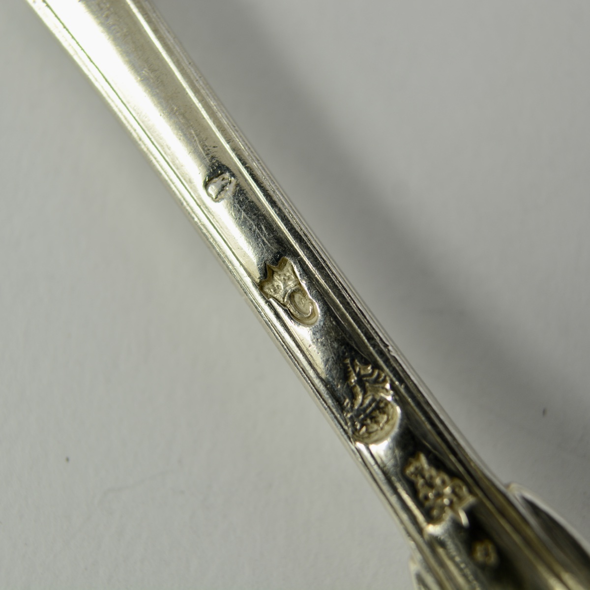 Cuillere en argent XVIII siecle vers 1738-44 France -photo-1