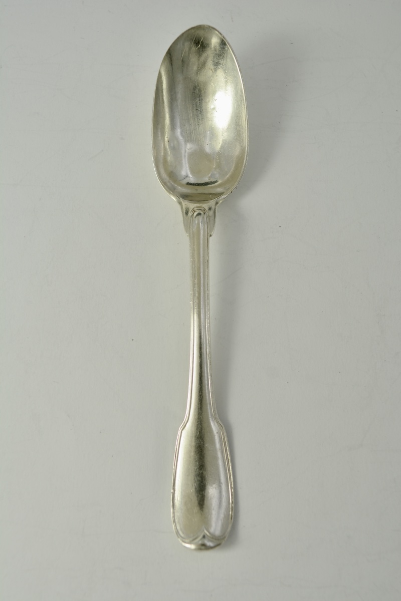 Cuillere en argent XVIII siecle vers 1738-44 France 