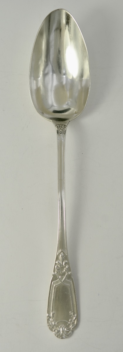 Cuillere à servir en argent France vers 1900-photo-5