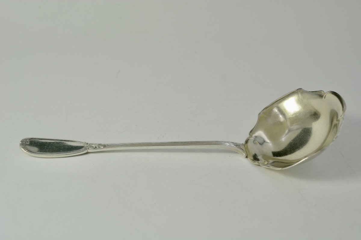 Silver Feeding Spoon. France, Circa 1900-photo-3