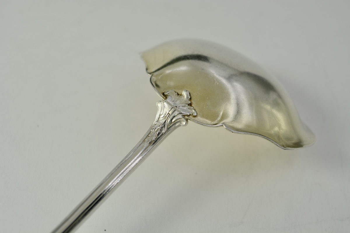 Silver Feeding Spoon. France, Circa 1900-photo-7