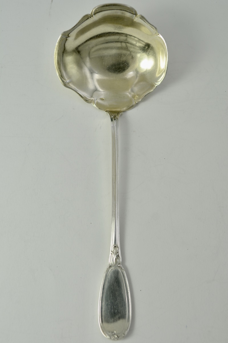 Silver Feeding Spoon. France, Circa 1900