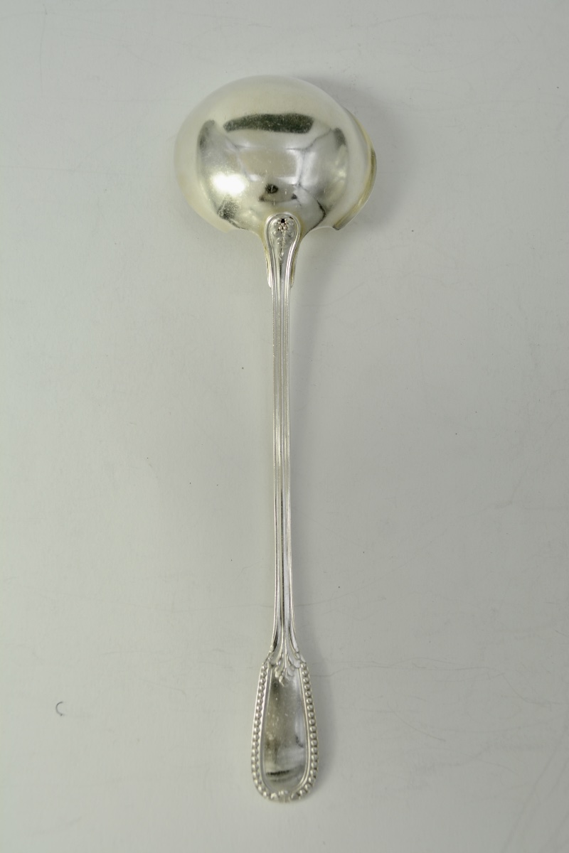 Silver Sauce Spoon. France, 19th Century, By Puiforcat, Silversmith -photo-2