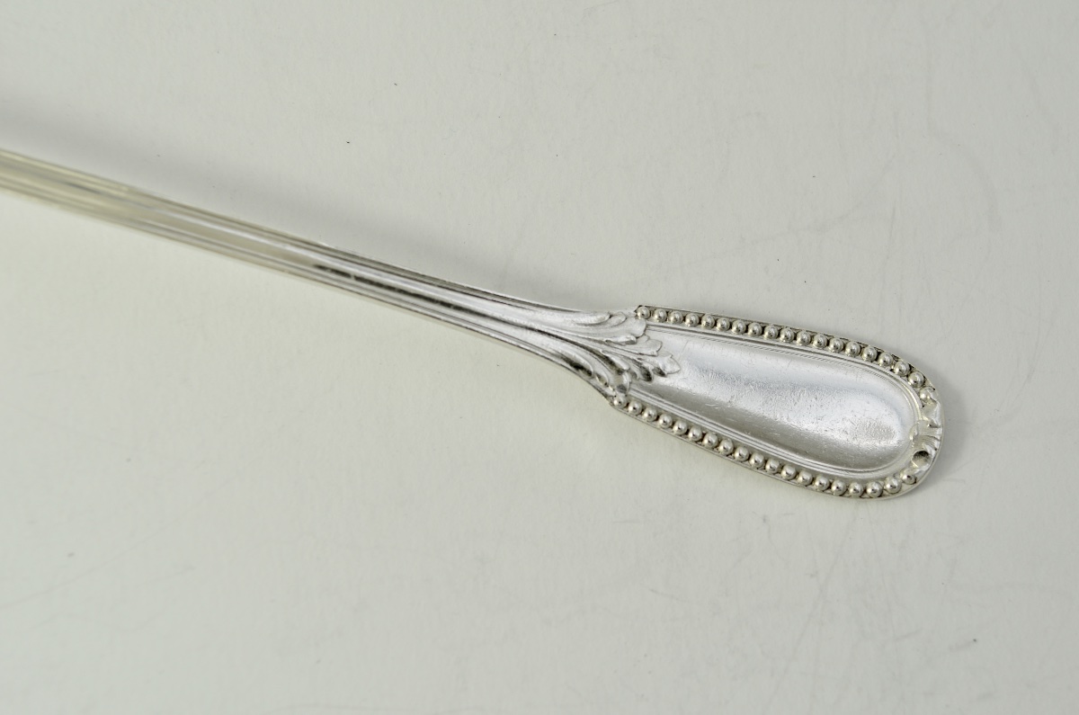Silver Sauce Spoon. France, 19th Century, By Puiforcat, Silversmith -photo-3