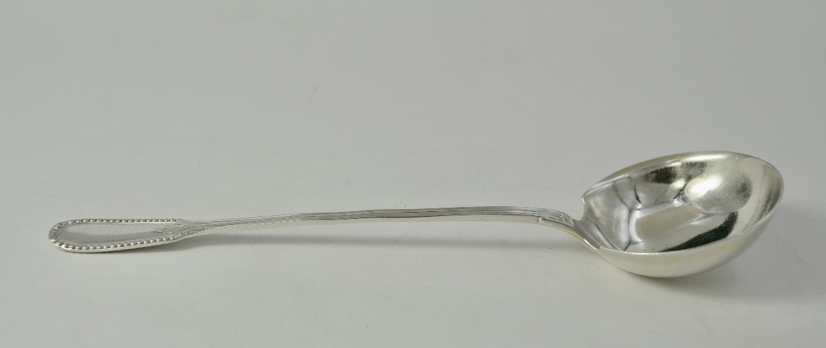 Silver Sauce Spoon. France, 19th Century, By Puiforcat, Silversmith -photo-4