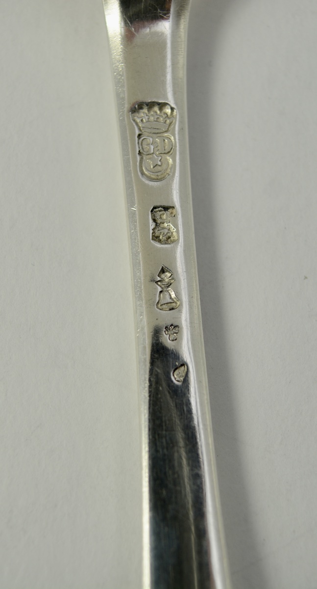 Cuillere en argent France XVIII EME siecle . -photo-4