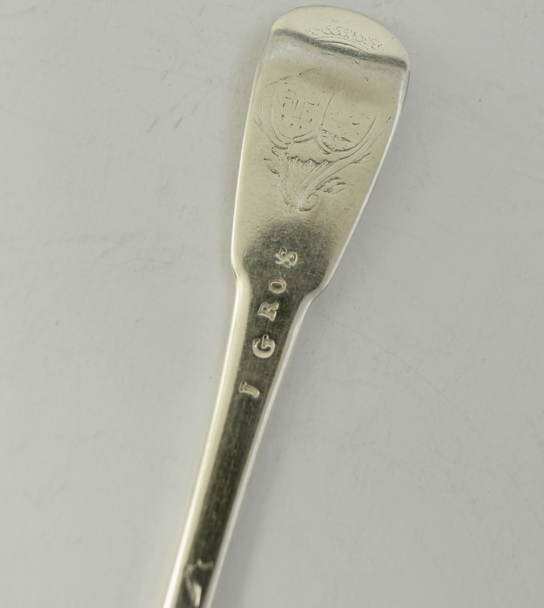 Cuillere en argent France XVIII eme.  siecle  vers 1756-photo-2