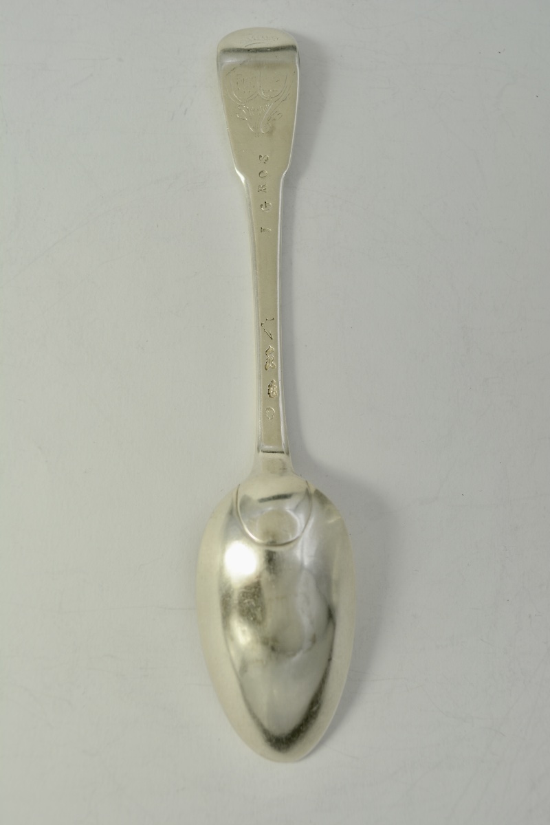 Cuillere en argent France XVIII eme.  siecle  vers 1756-photo-3