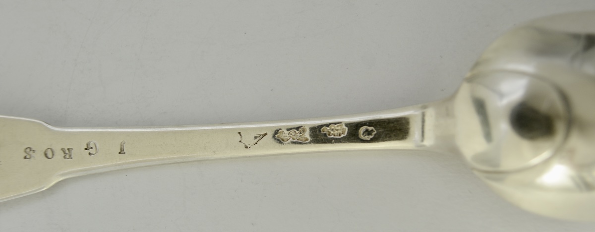 Cuillere en argent France XVIII eme.  siecle  vers 1756-photo-4