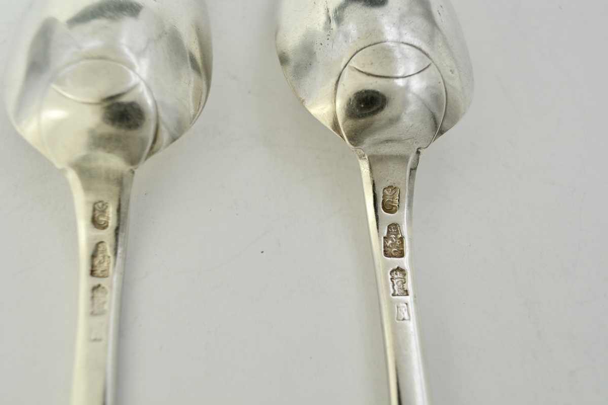 18th-century French Silver Spoons -photo-4