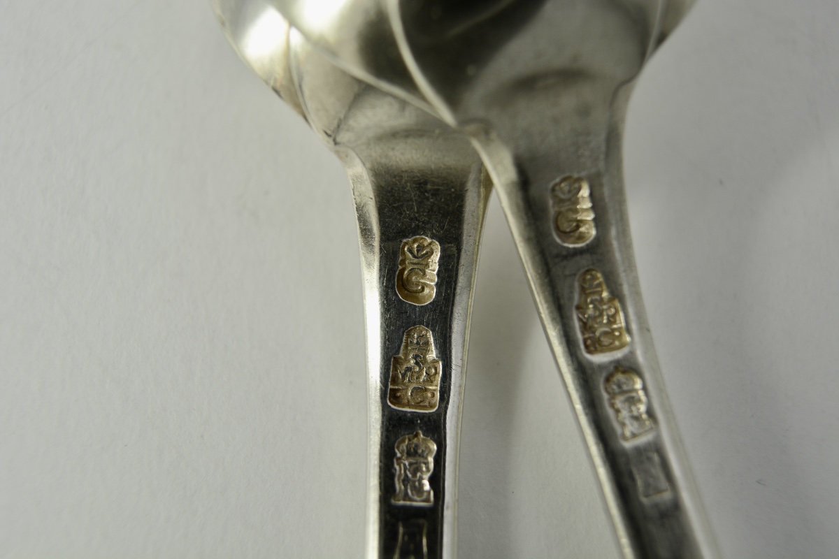 18th-century French Silver Spoons -photo-4