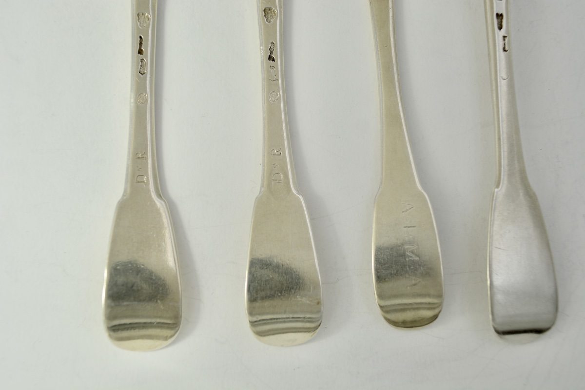 Silver Forks, France, 18th Century. -photo-2