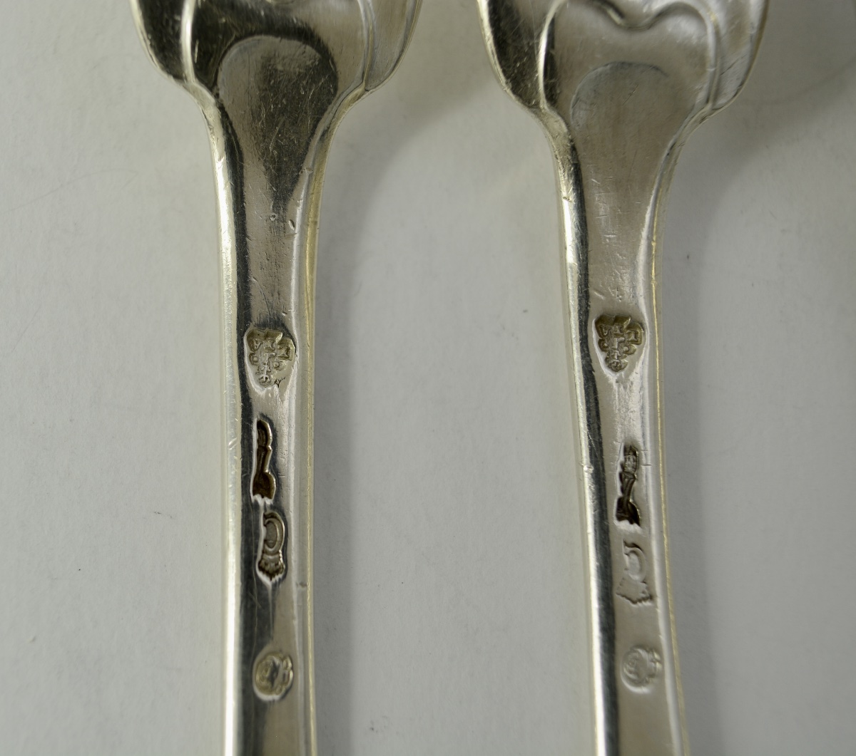Silver Forks, France, 18th Century. -photo-5