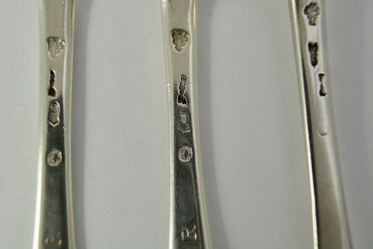 Silver Forks, France, 18th Century. -photo-7