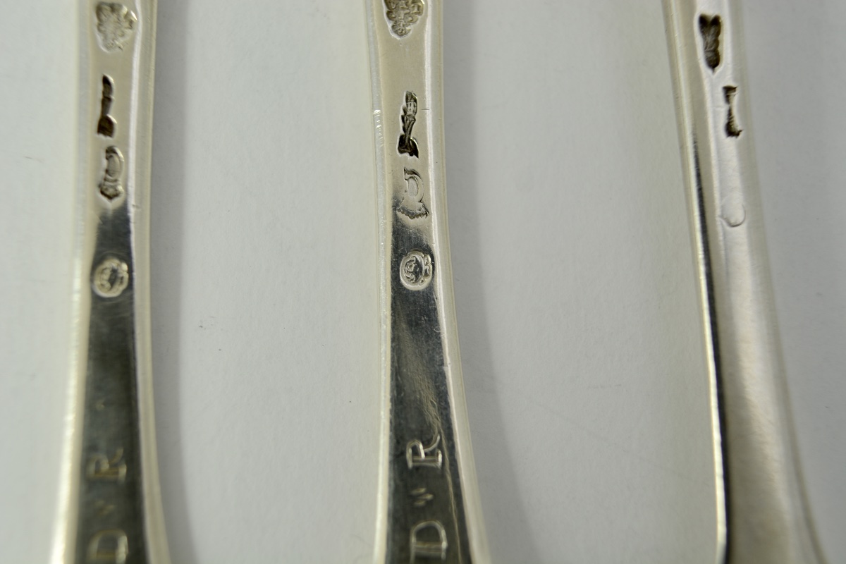 Silver Forks, France, 18th Century. -photo-8