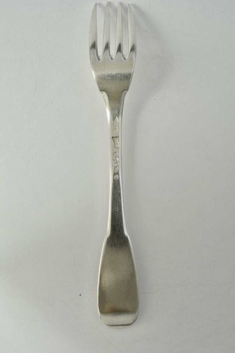 18th-century Silver Fork. Orléans, Ca. 1774–80