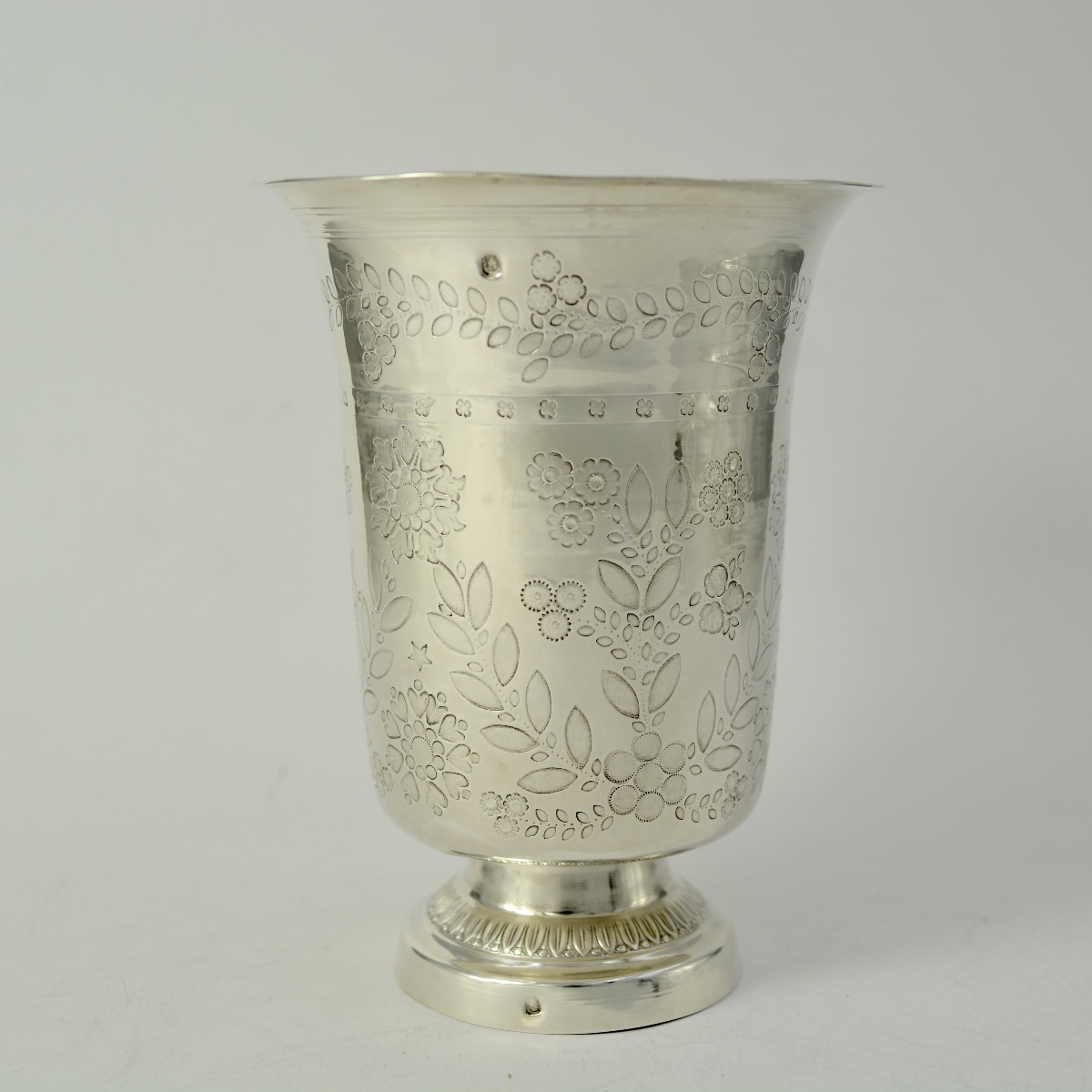 Silver Goblet, France, Mid-19th Century.