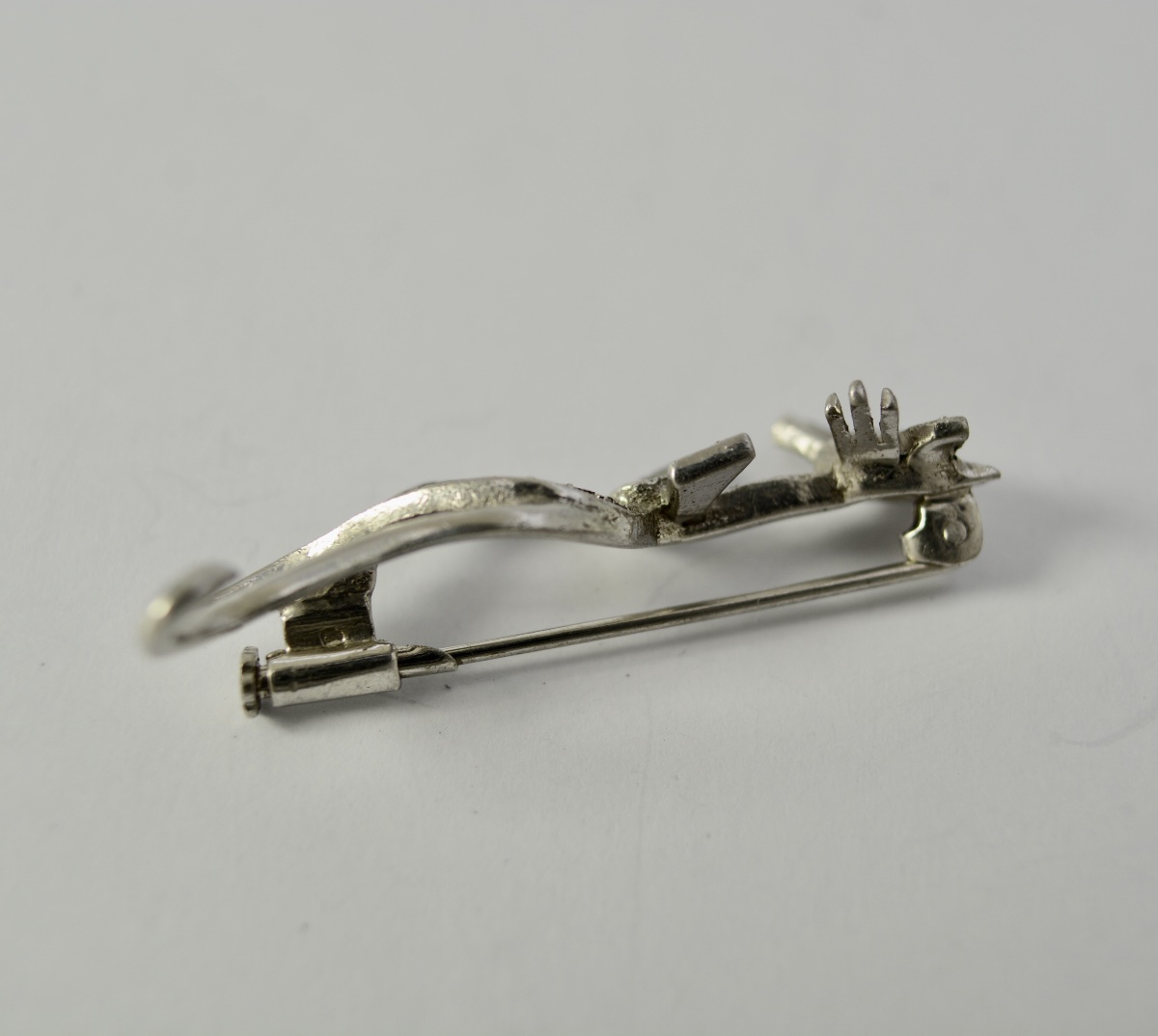 Broche en argent Art Deco, France début de XX eme siecle -photo-2
