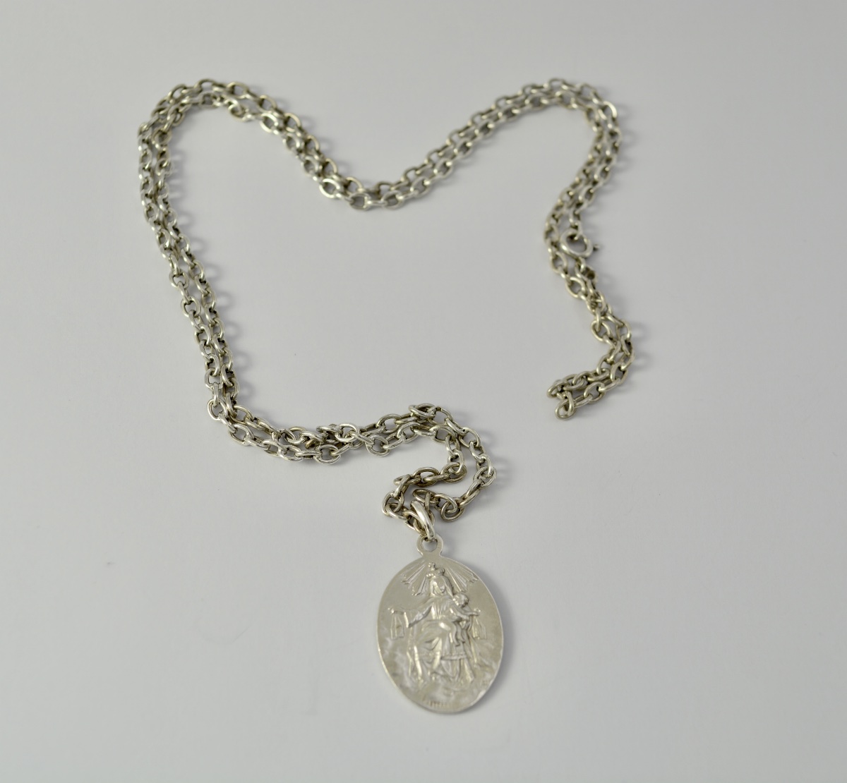 Silver Medallion, Circa 1900, By Lasserre. -photo-2