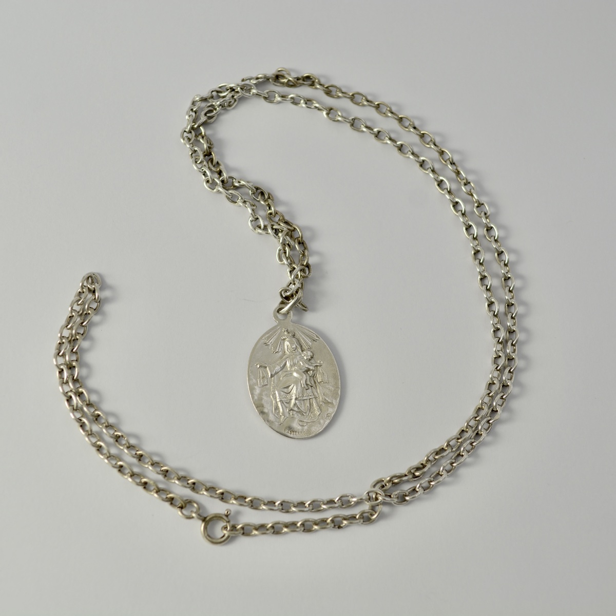 Silver Medallion, Circa 1900, By Lasserre. -photo-6