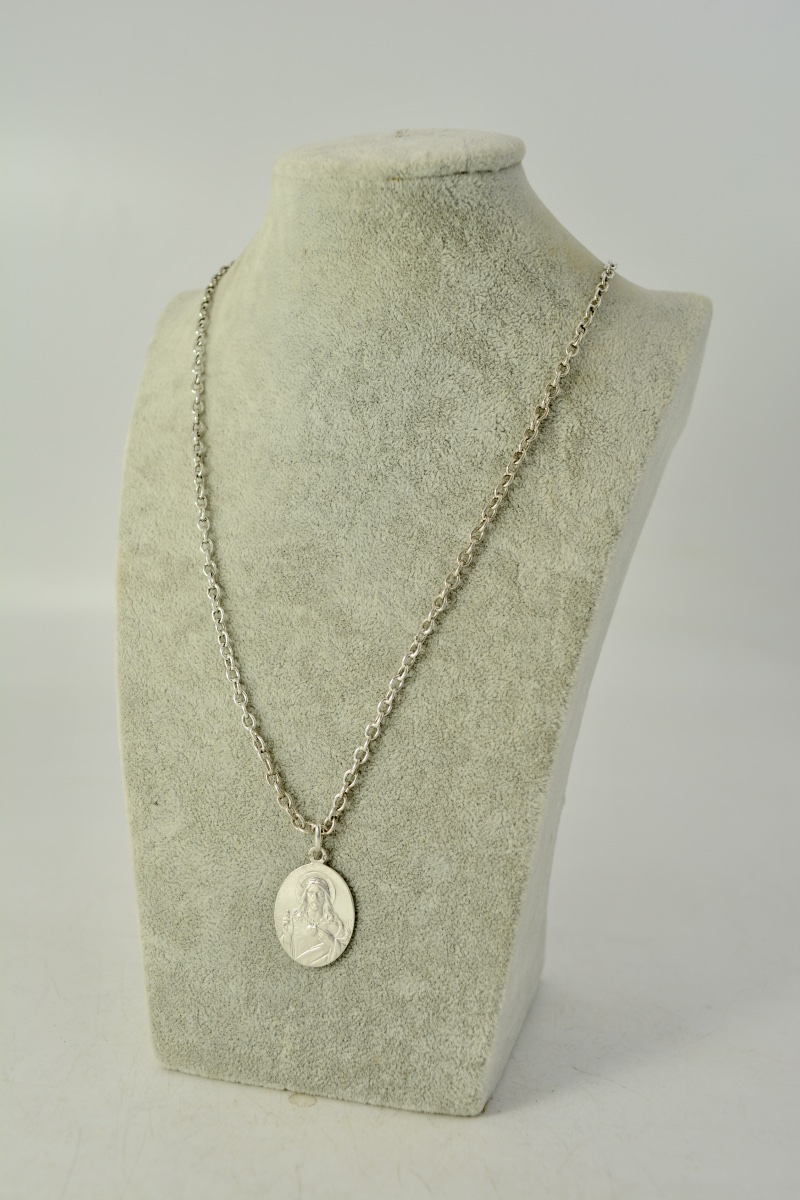 Silver Medallion, Circa 1900, By Lasserre. 