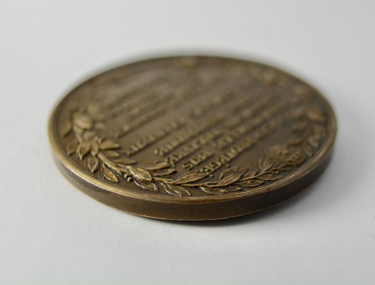 Medaille bronze  Pierre-André de Suffren, 1784-photo-2