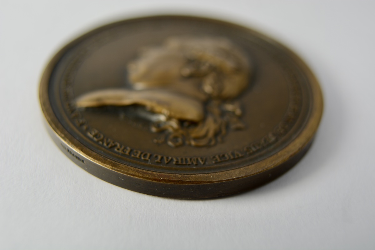 Medaille bronze  Pierre-André de Suffren, 1784-photo-3