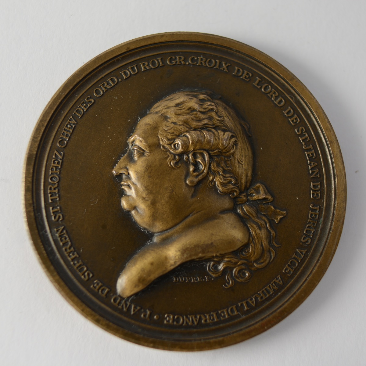Medaille bronze  Pierre-André de Suffren, 1784