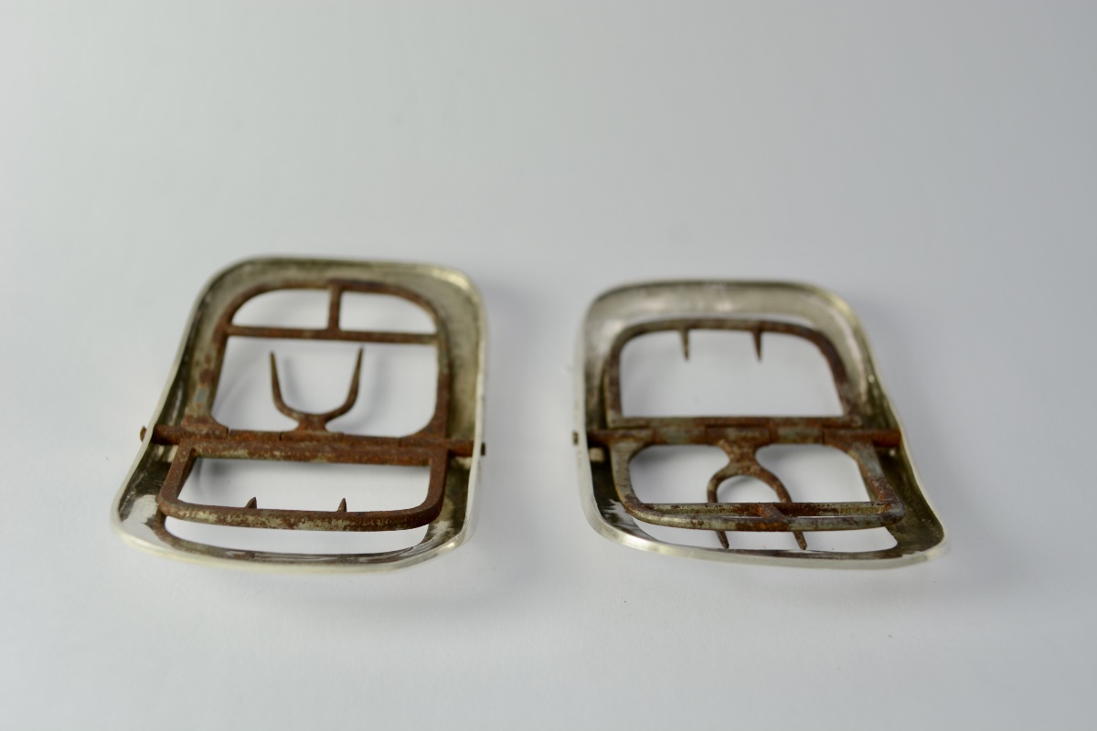 boucles de souliers en argent – Paris, début du XIXe-photo-4
