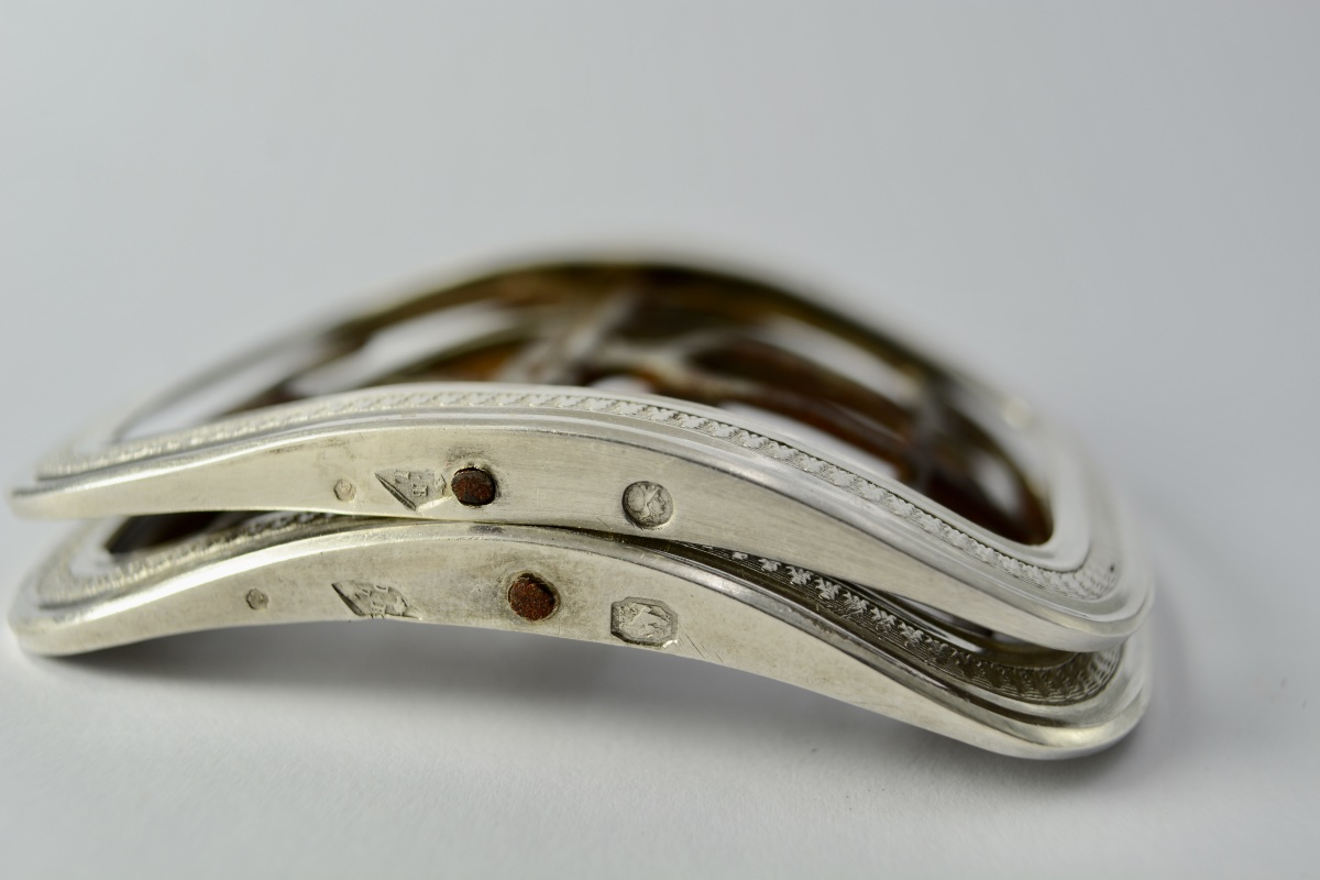 boucles de souliers en argent – Paris, début du XIXe-photo-2