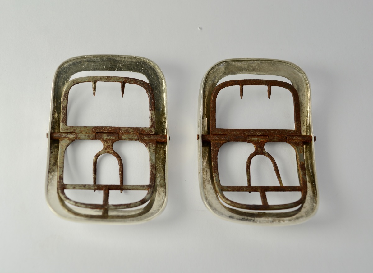 boucles de souliers en argent – Paris, début du XIXe-photo-3