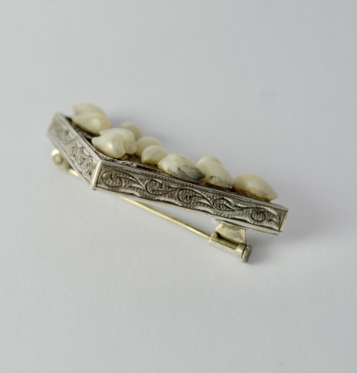 Broche en argent de style Art Nouveau – France, vers 1930-photo-1