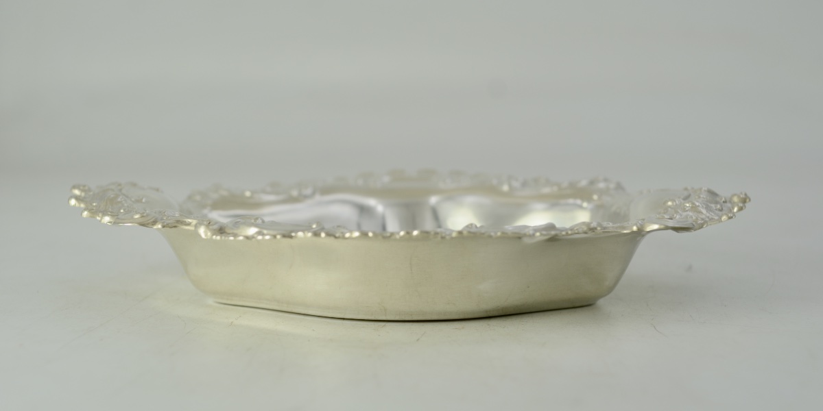panier / vide poche argent sterling par Reed&Barton -photo-2