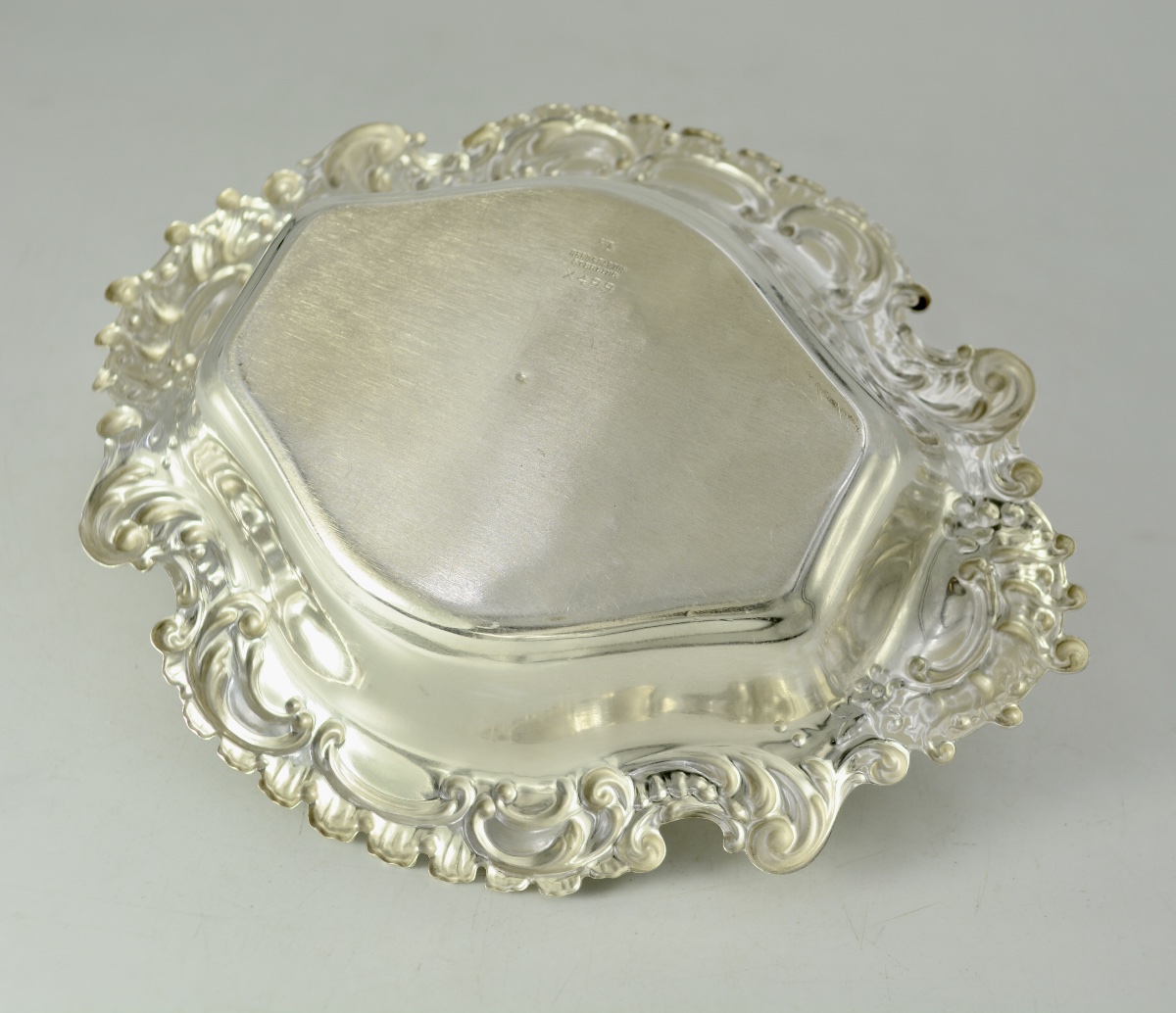 panier / vide poche argent sterling par Reed&Barton -photo-3