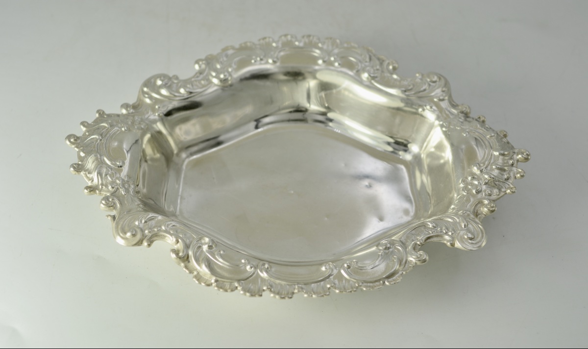 panier / vide poche argent sterling par Reed&Barton -photo-4